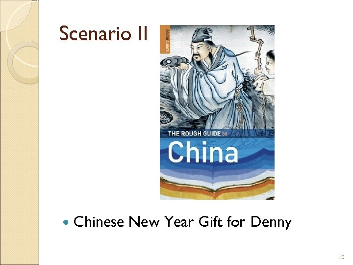 Scenario II Chinese New Year Gift for Denny 20 