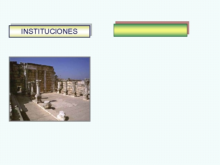 INSTITUCIONES 