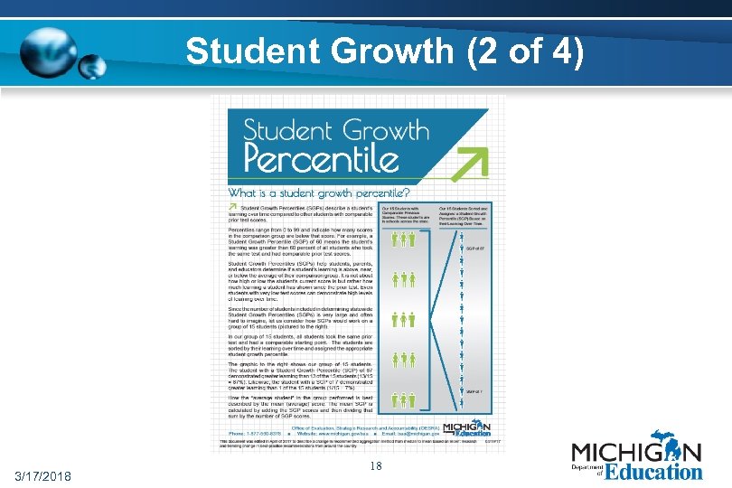 Student Growth (2 of 4) 3/17/2018 18 