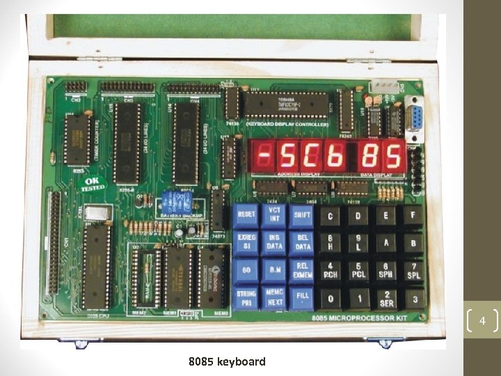 4 8085 keyboard 