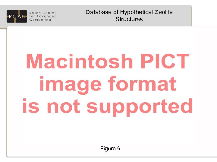 Database of Hypothetical Zeolite Structures Figure 6 