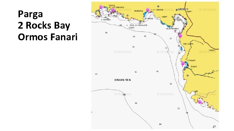 Parga 2 Rocks Bay Ormos Fanari 
