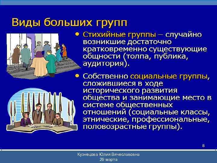 Кузнецова Юлия Вячеславовна 29 марта 