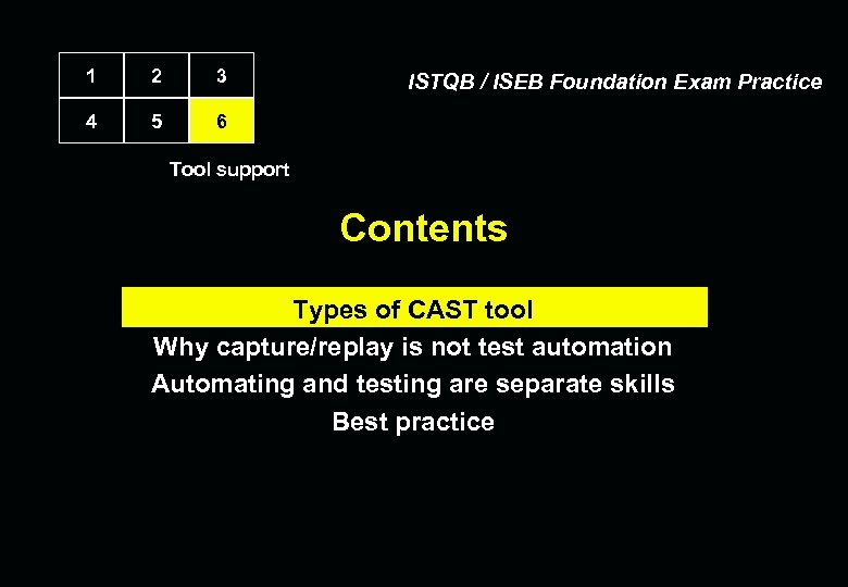 Software Testing ISTQB ISEB Foundation Exam Practice