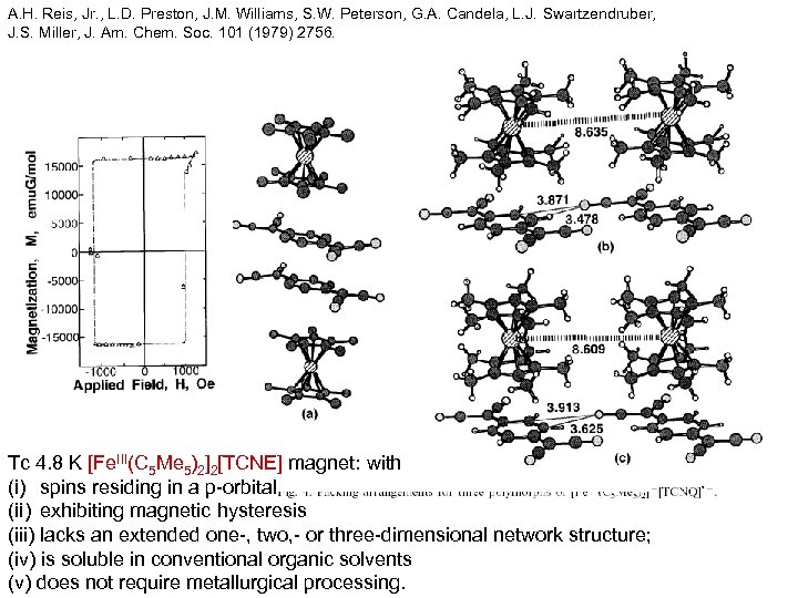 A. H. Reis, Jr. , L. D. Preston, J. M. Williams, S. W. Peterson,