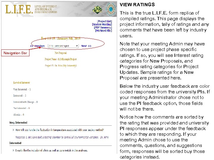 VIEW RATINGS This is the true L. I. F. E. form replica of compiled