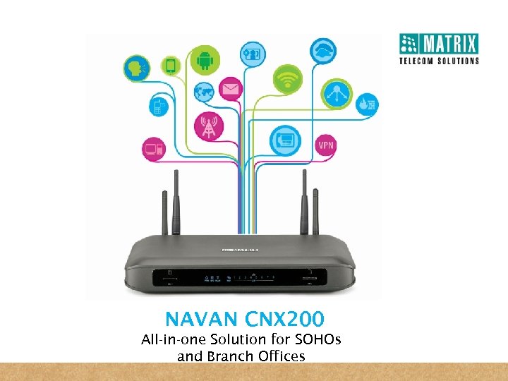 NAVAN CNX 200 All-in-one Solution for SOHOs and Branch Offices 