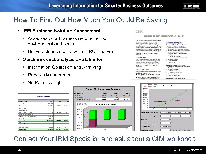How To Find Out How Much You Could Be Saving • IBM Business Solution