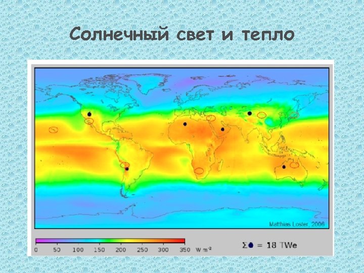 Солнечный свет и тепло 