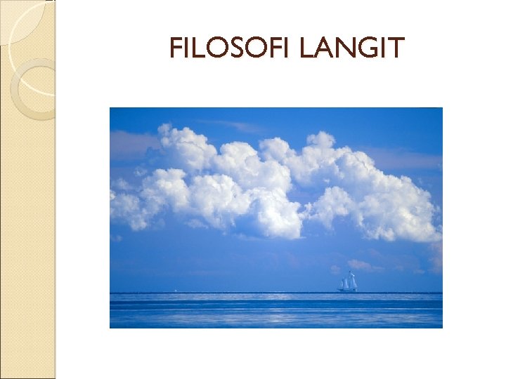 FILOSOFI LANGIT 