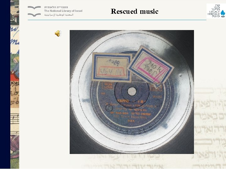 Rescued music 