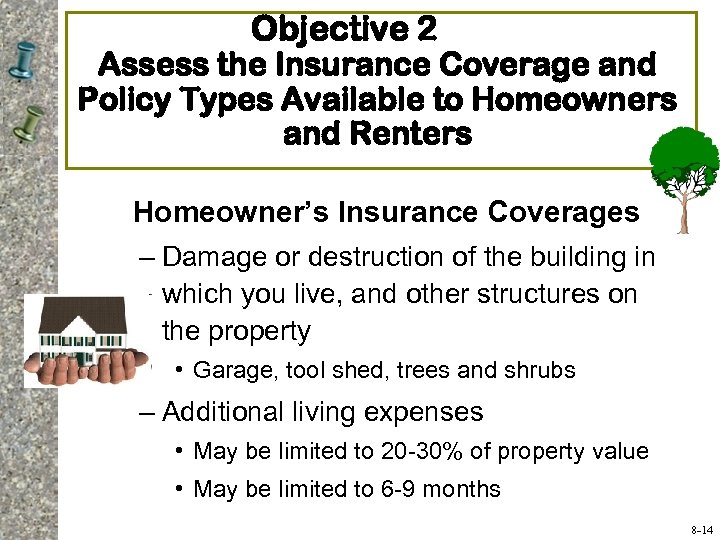 Objective 2 Assess the Insurance Coverage and Policy Types Available to Homeowners and Renters