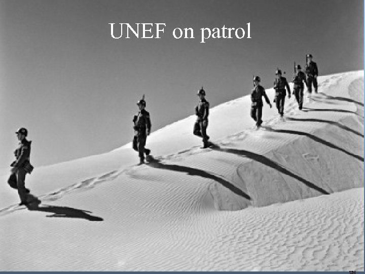 UNEF on patrol 