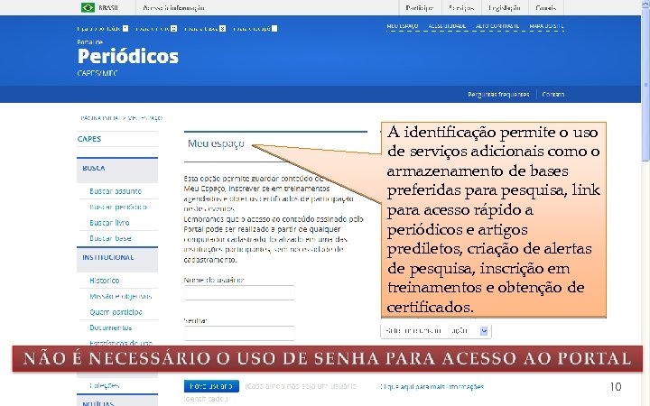 COORDENAÇÃO DE APERFEIÇOAMENTO DE PESSOAL DE NÍVEL SUPERIOR - CAPES MINISTÉRIO DA EDUCAÇÃO -
