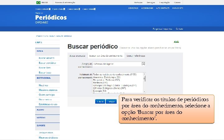 COORDENAÇÃO DE APERFEIÇOAMENTO DE PESSOAL DE NÍVEL SUPERIOR - CAPES MINISTÉRIO DA EDUCAÇÃO -