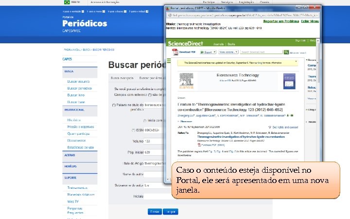 COORDENAÇÃO DE APERFEIÇOAMENTO DE PESSOAL DE NÍVEL SUPERIOR - CAPES MINISTÉRIO DA EDUCAÇÃO -