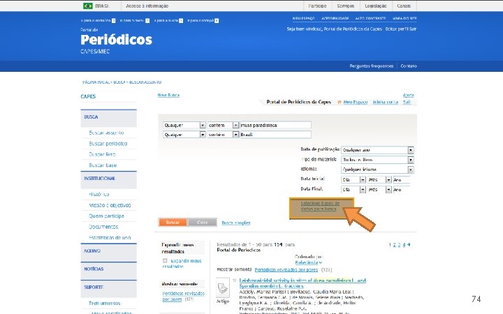 COORDENAÇÃO DE APERFEIÇOAMENTO DE PESSOAL DE NÍVEL SUPERIOR - CAPES MINISTÉRIO DA EDUCAÇÃO -