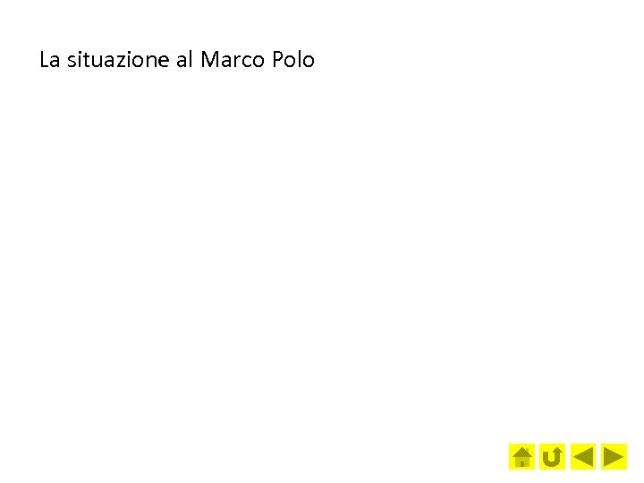 La situazione al Marco Polo 