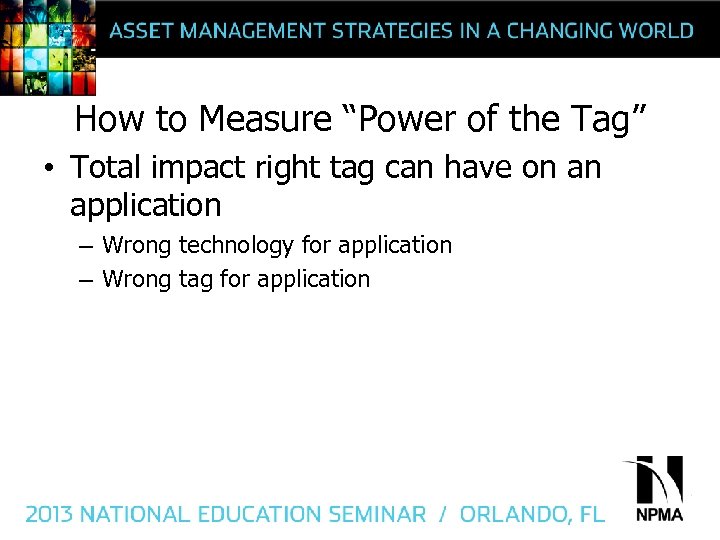 How to Measure “Power of the Tag” • Total impact right tag can have