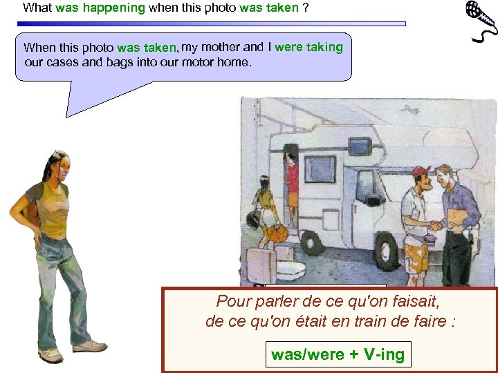 What was happening when this photo was taken ? When this photo was taken,