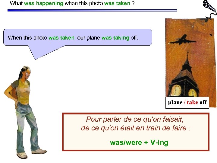 What was happening when this photo was taken ? When this photo was taken,