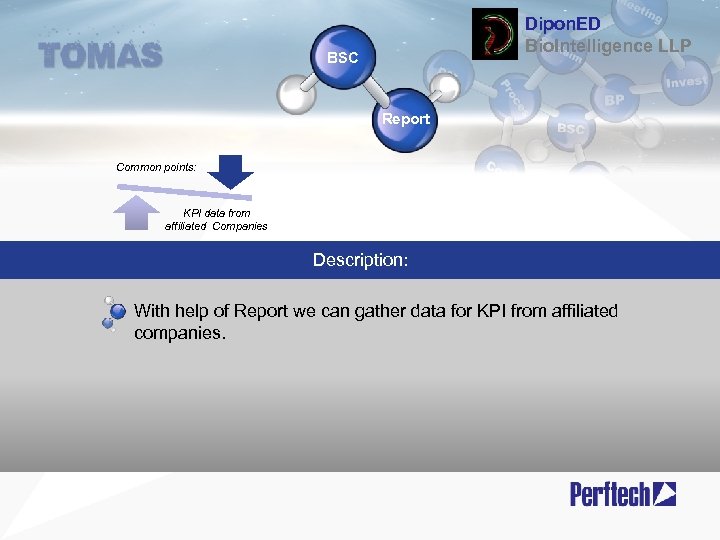 Dipon. ED Bio. Intelligence LLP BSC Report Common points: KPI data from affiliated Companies