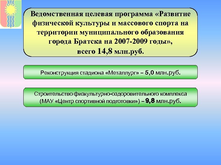 Выборы города братска. Ведомственные целевые программы это. Образование города Братска.