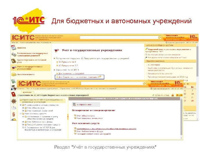 Для бюджетных и автономных учреждений Раздел 
