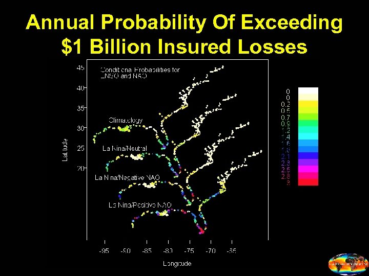 Annual Probability Of Exceeding $1 Billion Insured Losses 