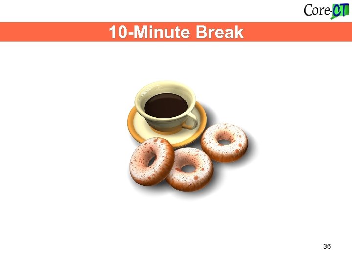 10 -Minute Break 36 