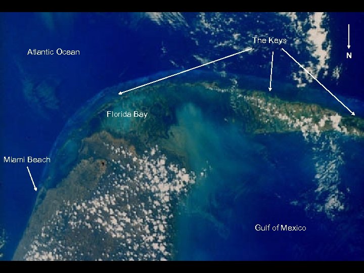 49 -79 -54 Atlantic Ocean The Keys N Florida Bay Miami Beach Gulf of
