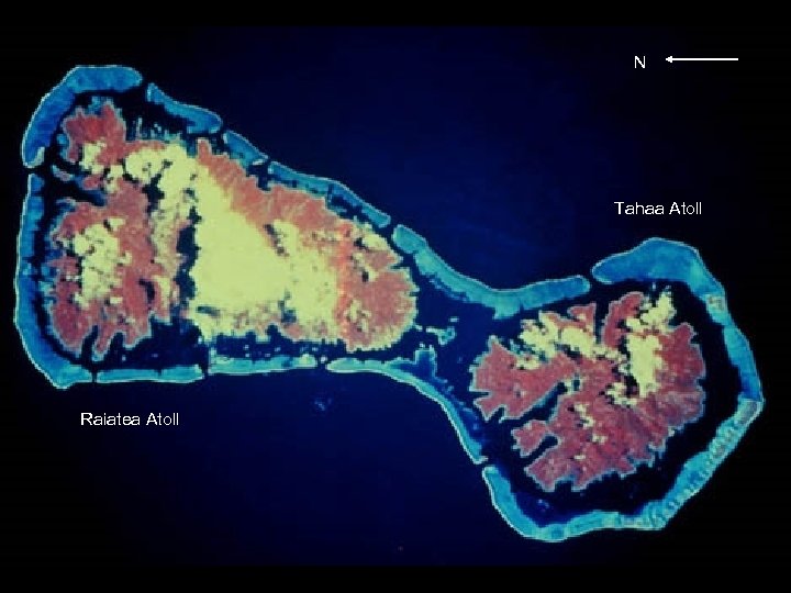 N 68 -204 -062 Tahaa Atoll Raiatea Atoll 