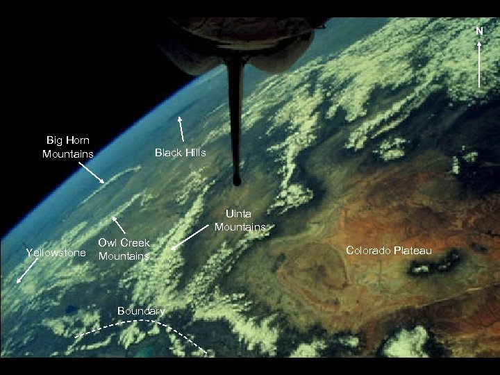 N 90 -754 -026 Big Horn Mountains Black Hills Uinta Mountains Yellowstone Owl Creek