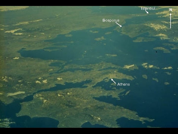 Istanbul NASA 6 -712 -0598 Bosporus Athens N 