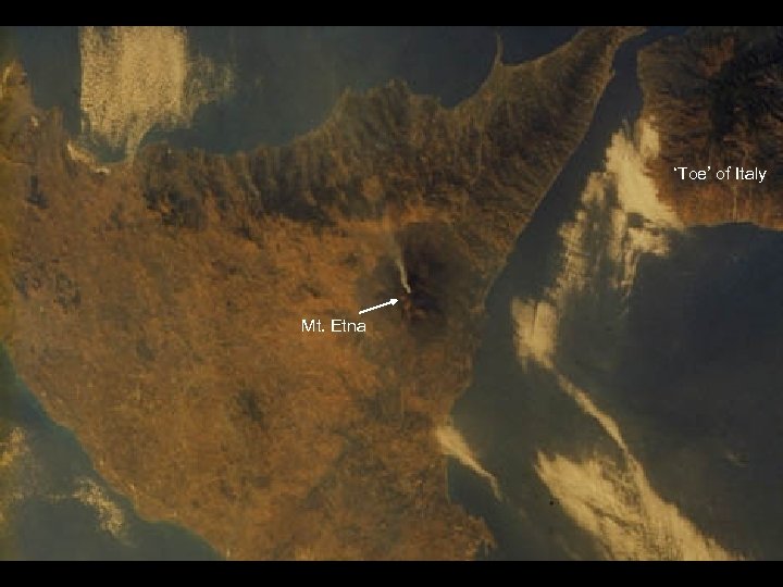 58 -72 -080 ‘Toe’ of Italy Mt. Etna 