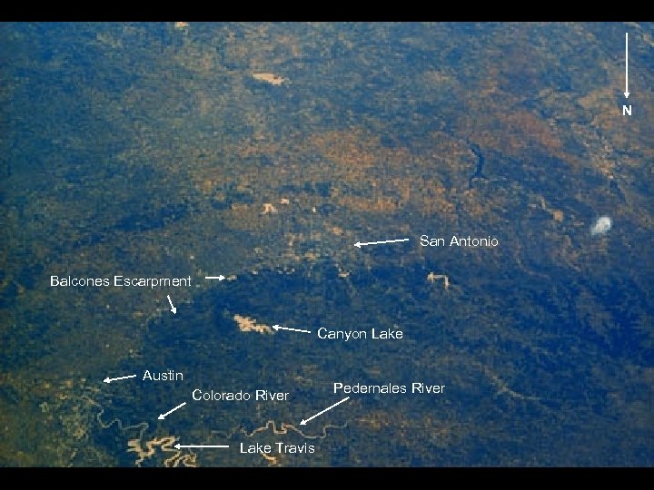 34 -79 -014 N San Antonio Balcones Escarpment Canyon Lake Austin Colorado River Lake