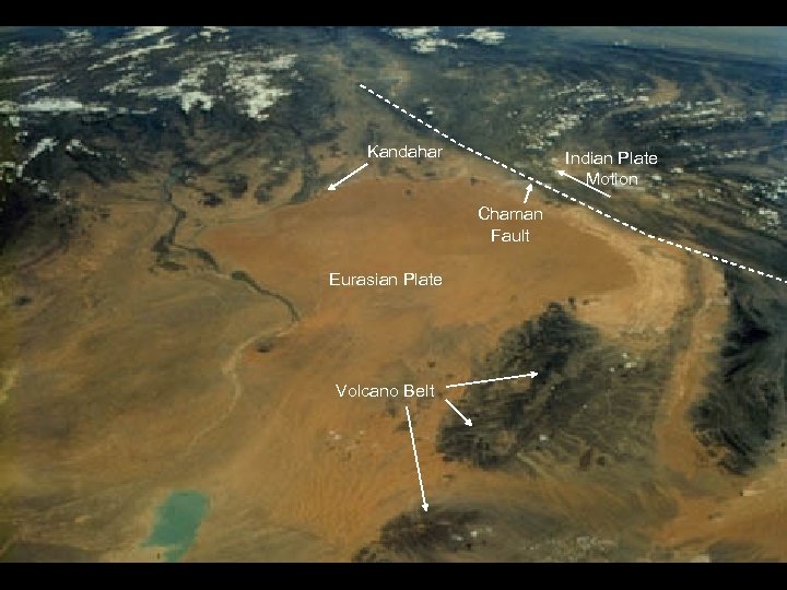 84 -701 -047 Kandahar Indian Plate Motion Chaman Fault Eurasian Plate Volcano Belt 