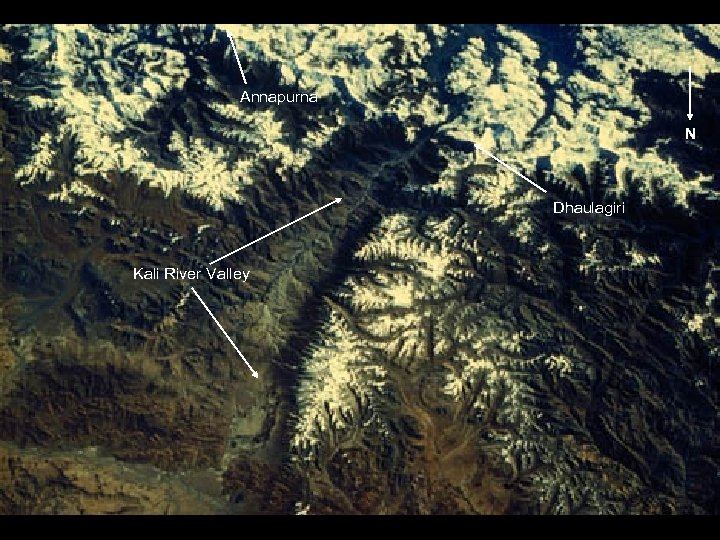 17 -31 -047 Annapurna N Dhaulagiri Kali River Valley 