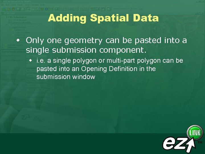 Adding Spatial Data w Only one geometry can be pasted into a single submission