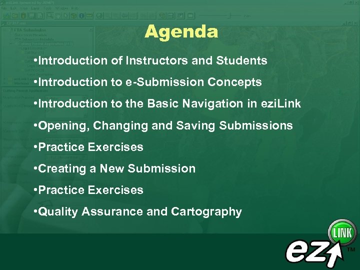Agenda • Introduction of Instructors and Students • Introduction to e-Submission Concepts • Introduction