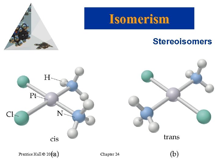 Isomerism Stereoisomers Prentice Hall © 2003 Chapter 24 