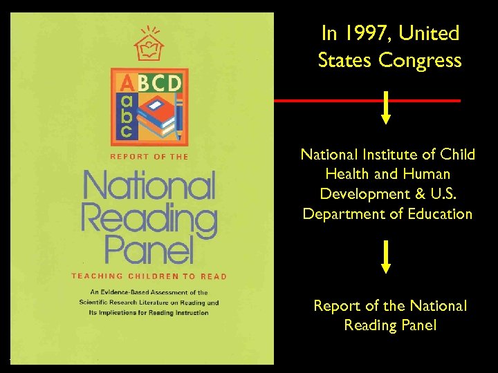In 1997, United States Congress National Institute of Child Health and Human Development &