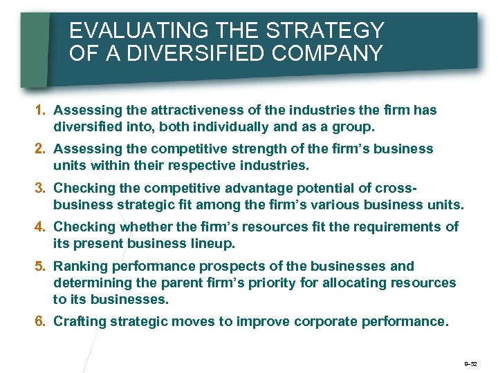 Chapter 8 Corporate Strategy Diversification And The Multibusiness