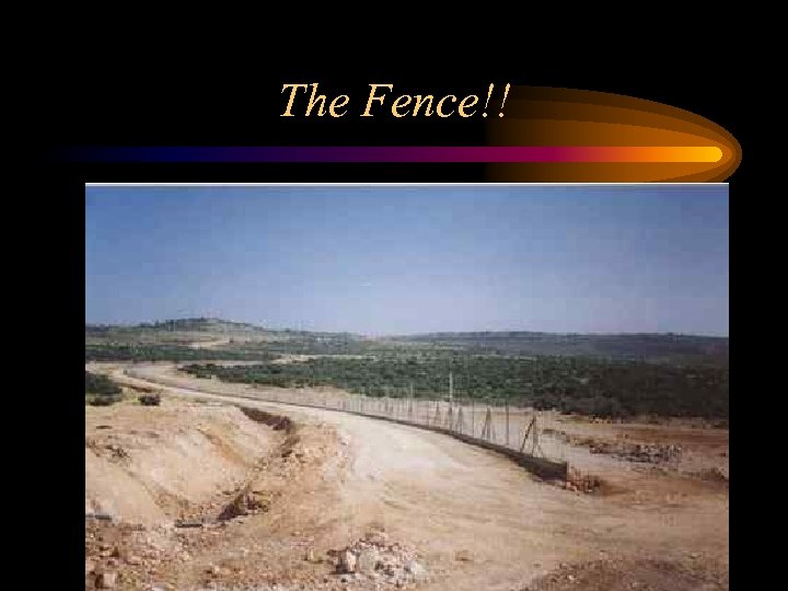 The Fence!! 