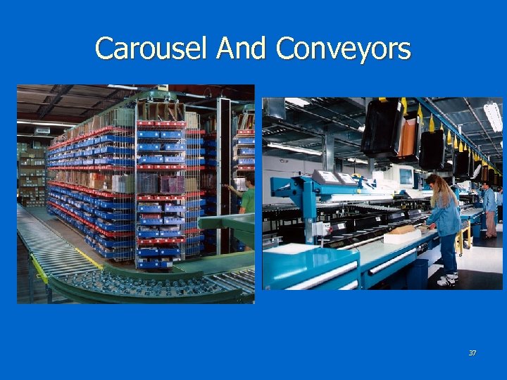 Carousel And Conveyors 37 