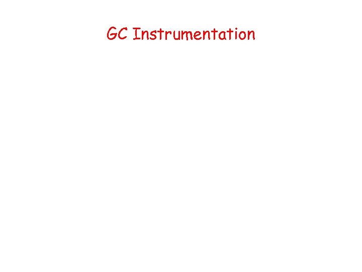GC Instrumentation 
