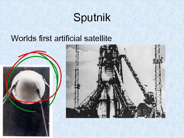 Sputnik Worlds first artificial satellite 