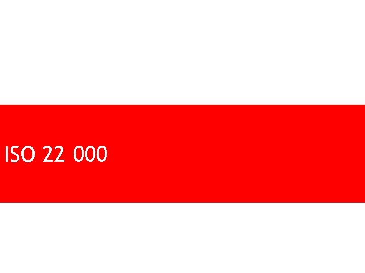 ISO 22 000 
