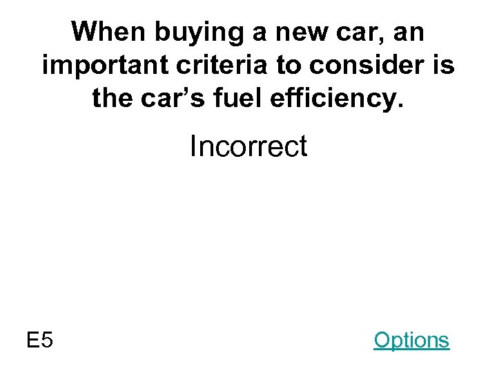 When buying a new car, an important criteria to consider is the car’s fuel