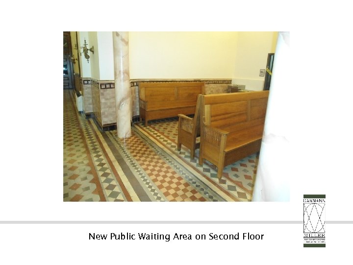 New Public Waiting Area on Second Floor 